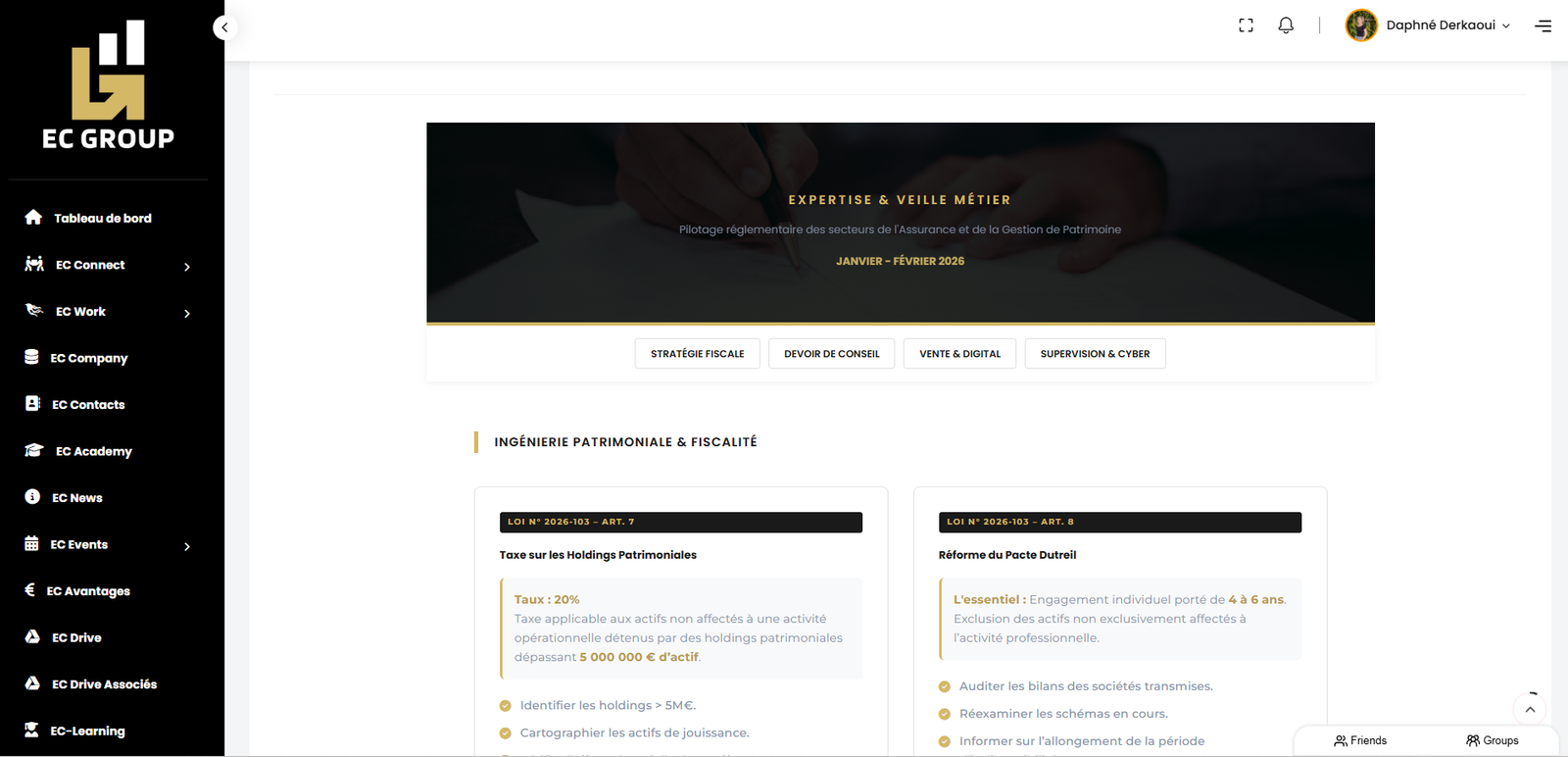 Veille Métier EC Group